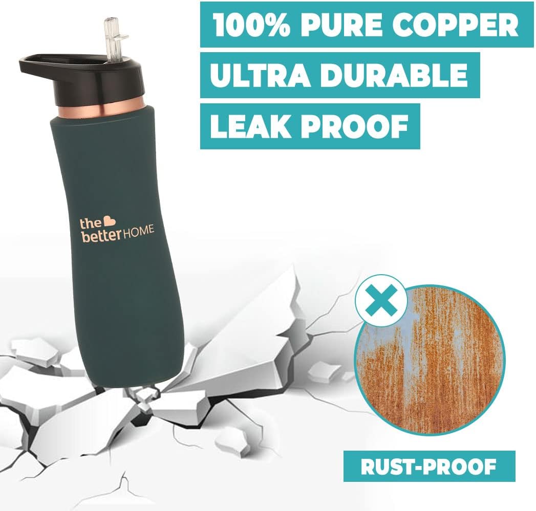 The Better Home Copper Sipper Bottle