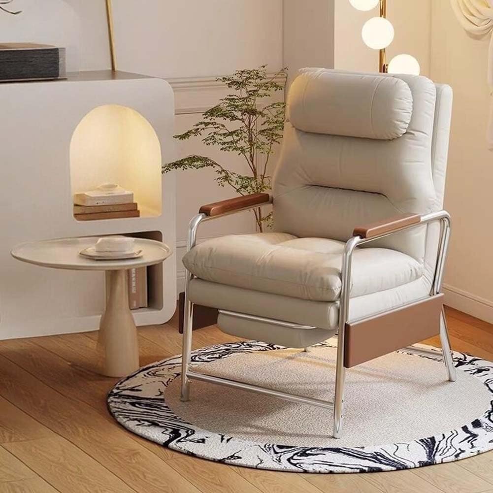 Ergonomiczne krzesło rozkładane, regulowane oparcie, sofa do spania do czytania i relaksu w salonie, sypialni, biurze