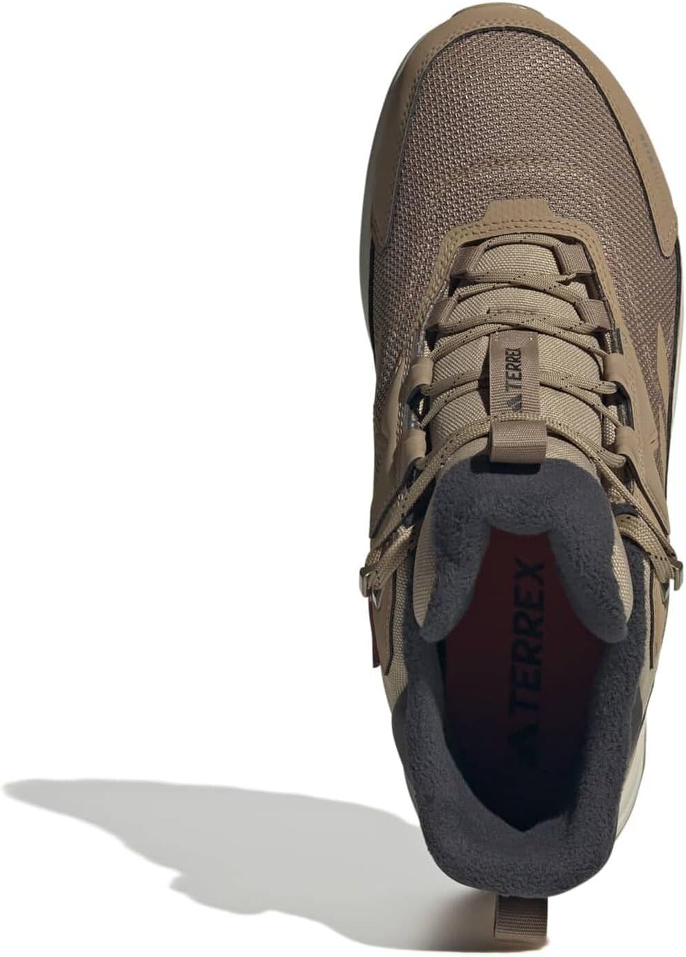 adidas Mens Terrex Anylander Climawarm + Hiking Hiking Sneakers Shoes - Brown
