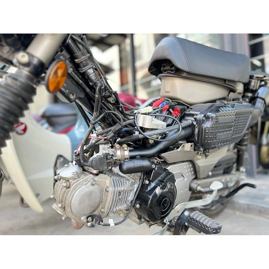 CT125ハンターカブダクトパイプインテークマニホールドエキゾーストステンレス Amazon | 新型対応インテークマニホールド GEN2 エアーダクト