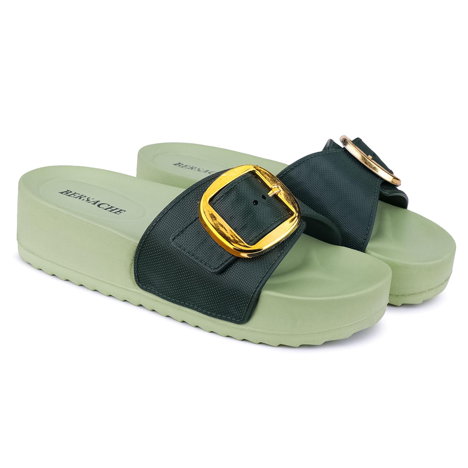Extra Soft Classic Casual with Regular wear with Ultra Soft & Flexibility Technology Clogs for Women's Green-image-8