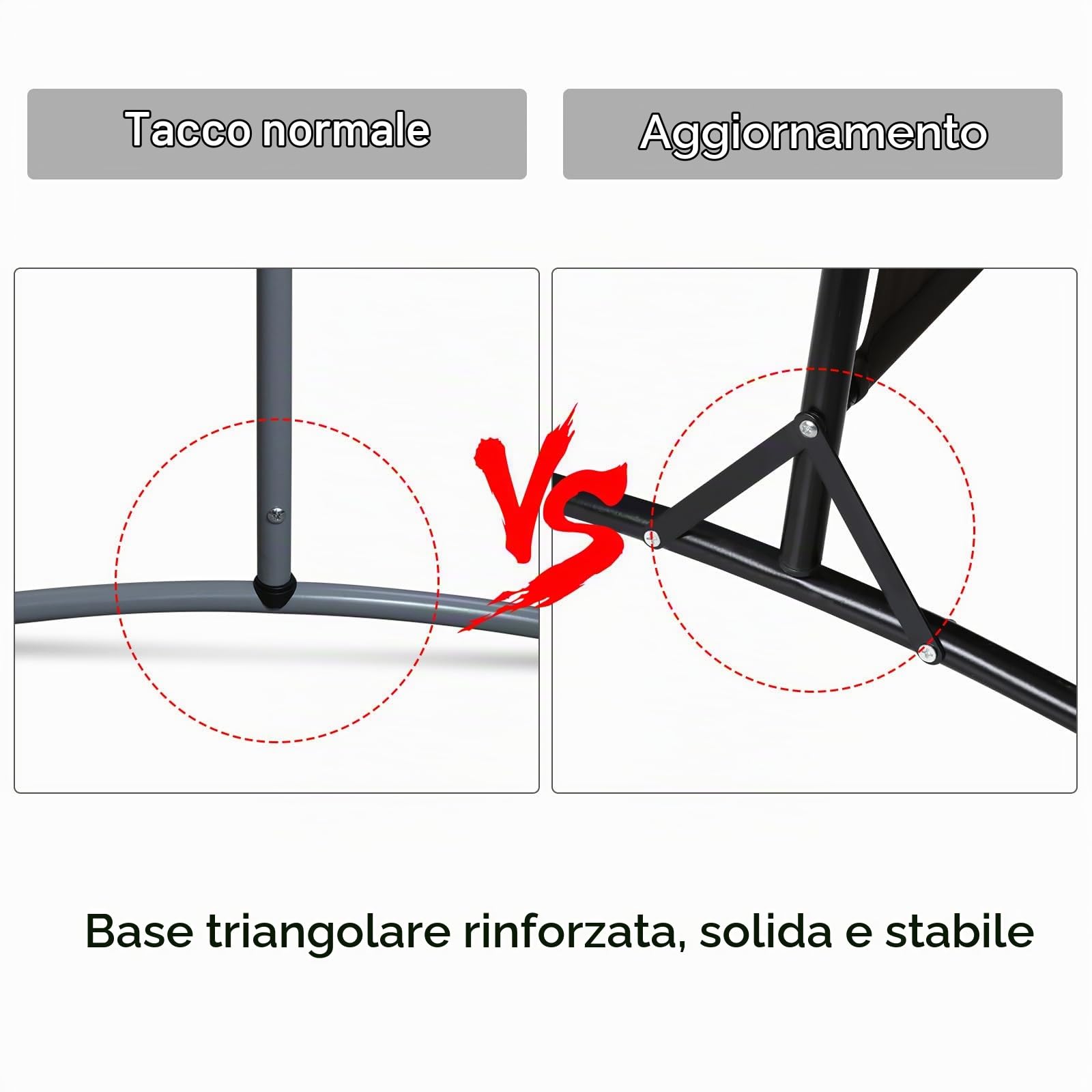 Paravento divisorio pieghevole in 3 pezzi, indipendente, per spogliatoio, schermo visivo da parete, divisorio per interni, esterni, giardino, uffici, terrazza, 260 x 180 cm, grigio scuro