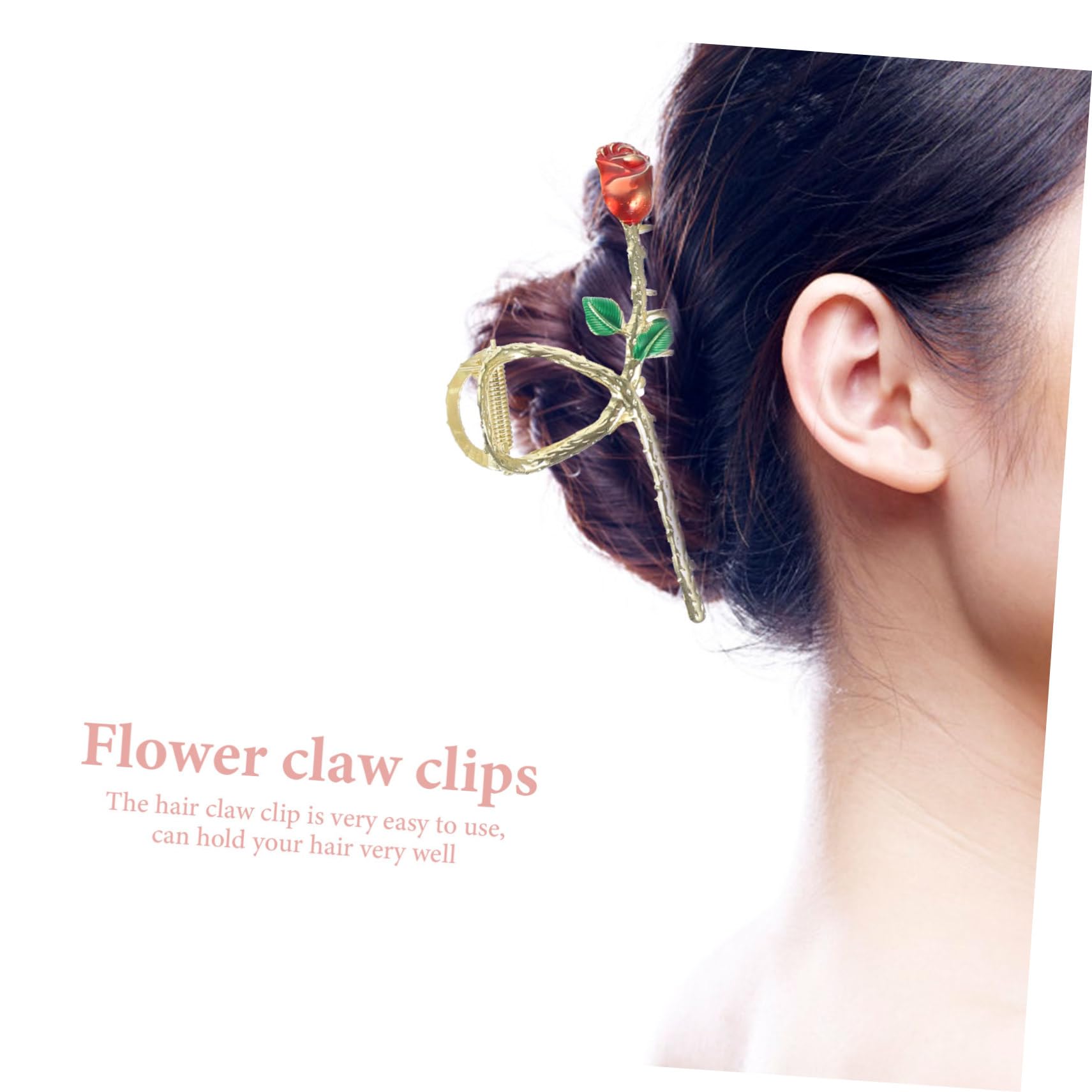 6 Stck Metall Haarklammern Große Haarklammern für Frauen Claw Clip Rutschfest Komfortabel für Party Alltag und Hochzeit