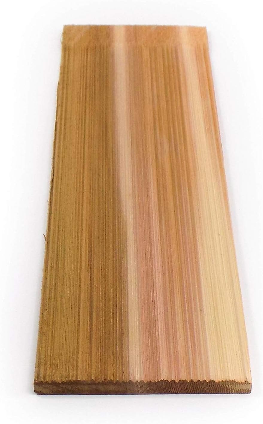 24 Inch Rebutted and Rejointed (R&R) Natural Groove Natural Cedar Sidewall Shingles 1/2 Square Carton