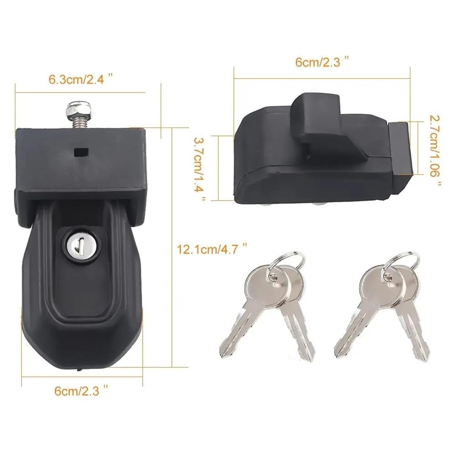 Actuador Cerradura Puerta Pestillos Antirrobo para Capó para Jeep para Wrangler JL para JLU 4XE para Rubicon para Sahara para Sport para Gladiator JT 2018-2023 Cerradura Actuador