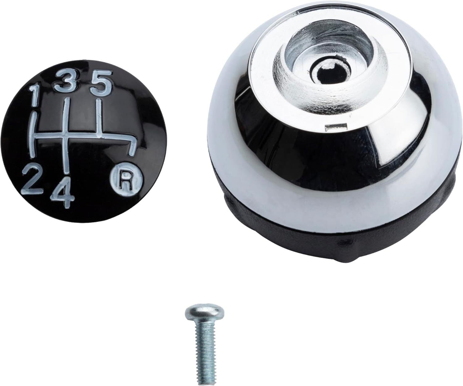 Wllygdy One Color 5 Speed Gear Shift Lever Knob 55344048 For Fiat 500 2012-2018 Manual Head Ball