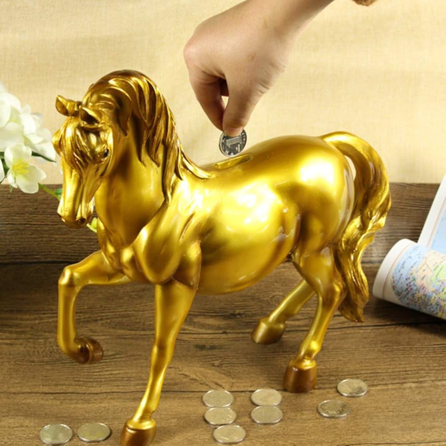 Horse Piggy Bank: Charming Savings for Kids & Collectors