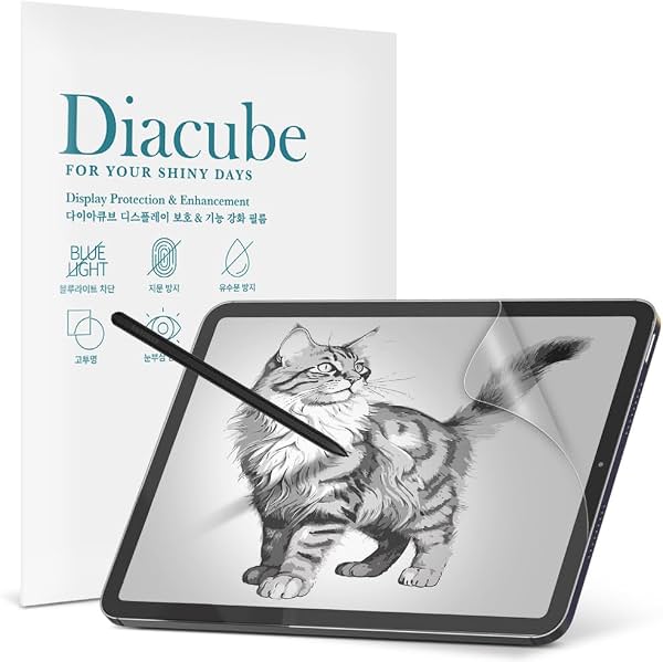 [2 unidades] Protector de pantalla Paperfeel para Samsung Galaxy Tab S6 Lite 10.4 pulgadas (2024/2022/2020), película PET mate antirreflejo para dibujar y escribir como en papel, alta sensibilidad táctil, fácil instalación