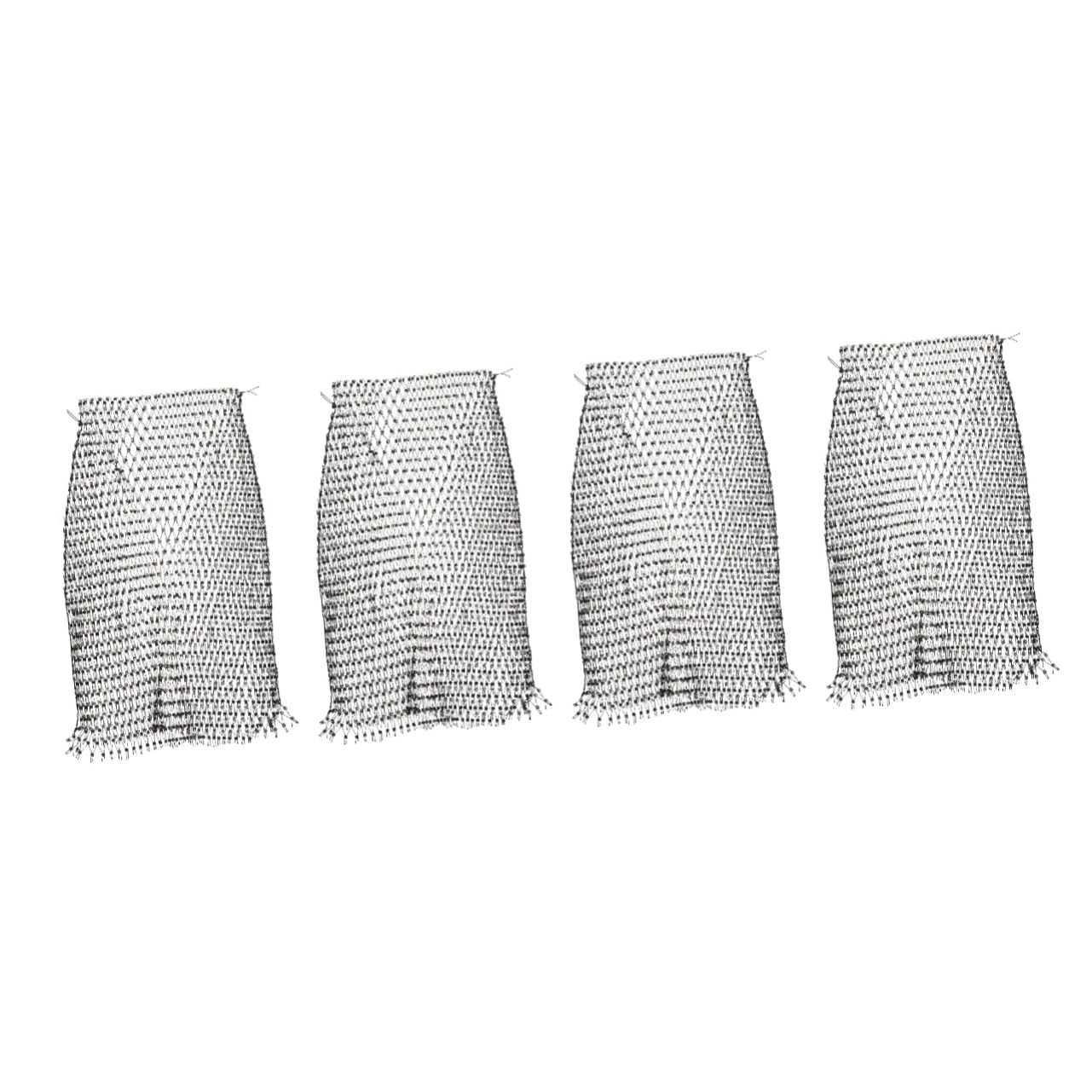 LIFKOME 4pezzi Maschera Per Festival e Cosplay Decorativo Rete Per e Cerimonie