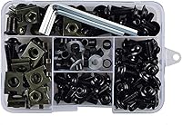Vista 1 de Kit de pernos de carenado de motocicleta, 177 piezas, tornillos de carrocería, repuesto de tuerca, aleación CNC, M6, M5, perno de motocicleta