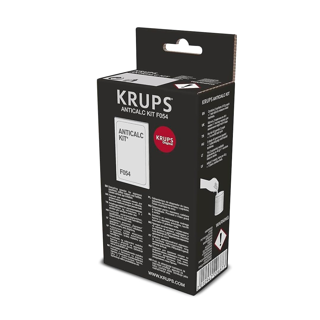 Descalcificador En Polvo | Compatible Con Cafetera Krups Dolce Gusto y Nespresso F054001B | Descalcificado y Limpiador Para Cafeteras | Limpieza Profunda y Rendimiento Óptimo Al Instante