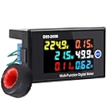 AC Display Meter 40-300V 0-100A Voltage Current Power Factor Frequency Electric Energy Monitor Voltmeter Multimeter Accessory