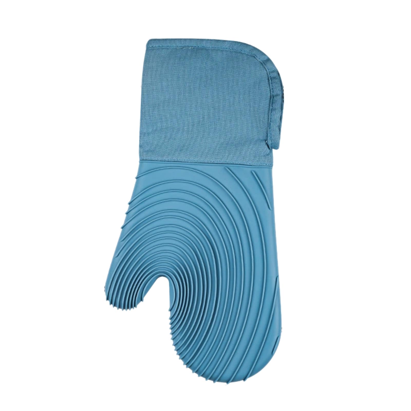 2PCS Silicone & Cotton Insulated Oven Mitts for Microwave & Baking
