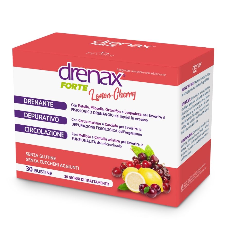 Paladin Pharma Spa Drenax Forte Lemon Cherr30bust