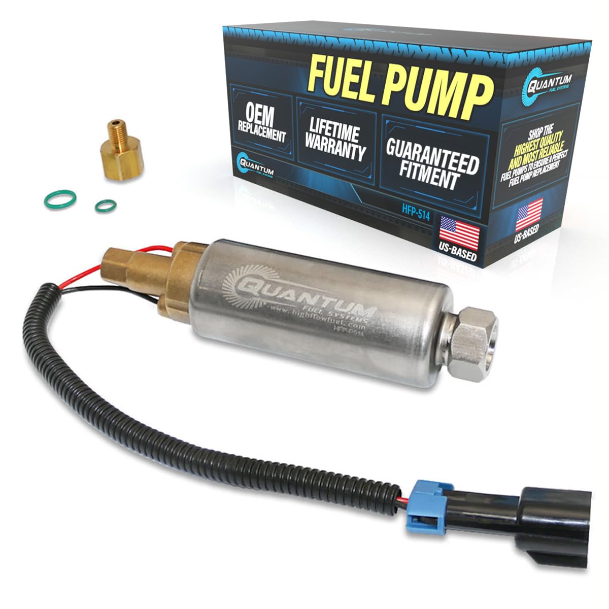 フ15ワ15 HFP-514 Marine/Outboard In Tank Fuel Pump Replacement for OEM Part