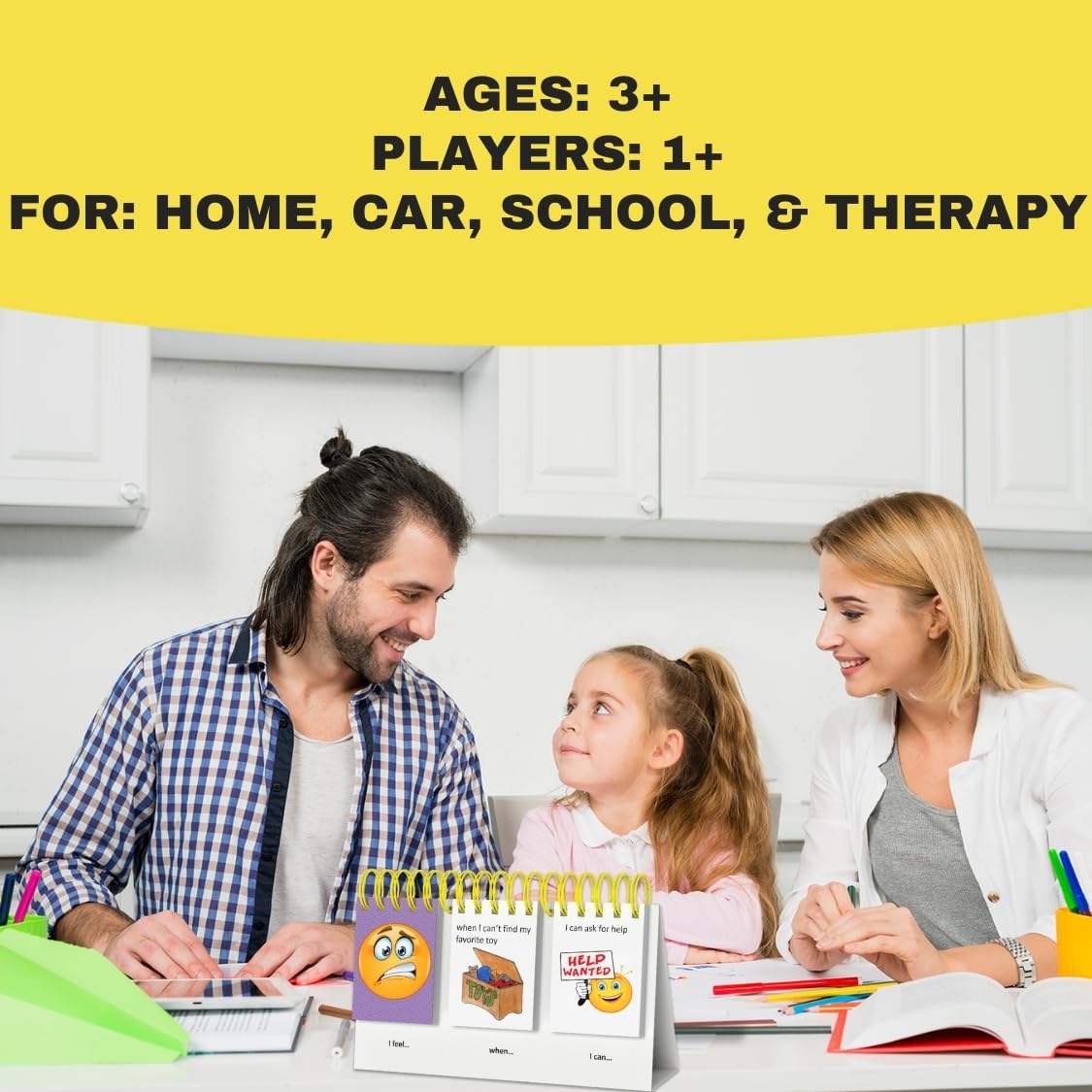 Mad Skillz Sentence Building Cards for Emotional Regulation and Speech Therapy Classroom Must Have to Learn to Read PreK 2nd Grade Phonics Reading Learning Special Education Tool Homeschool Supplies - Image 5