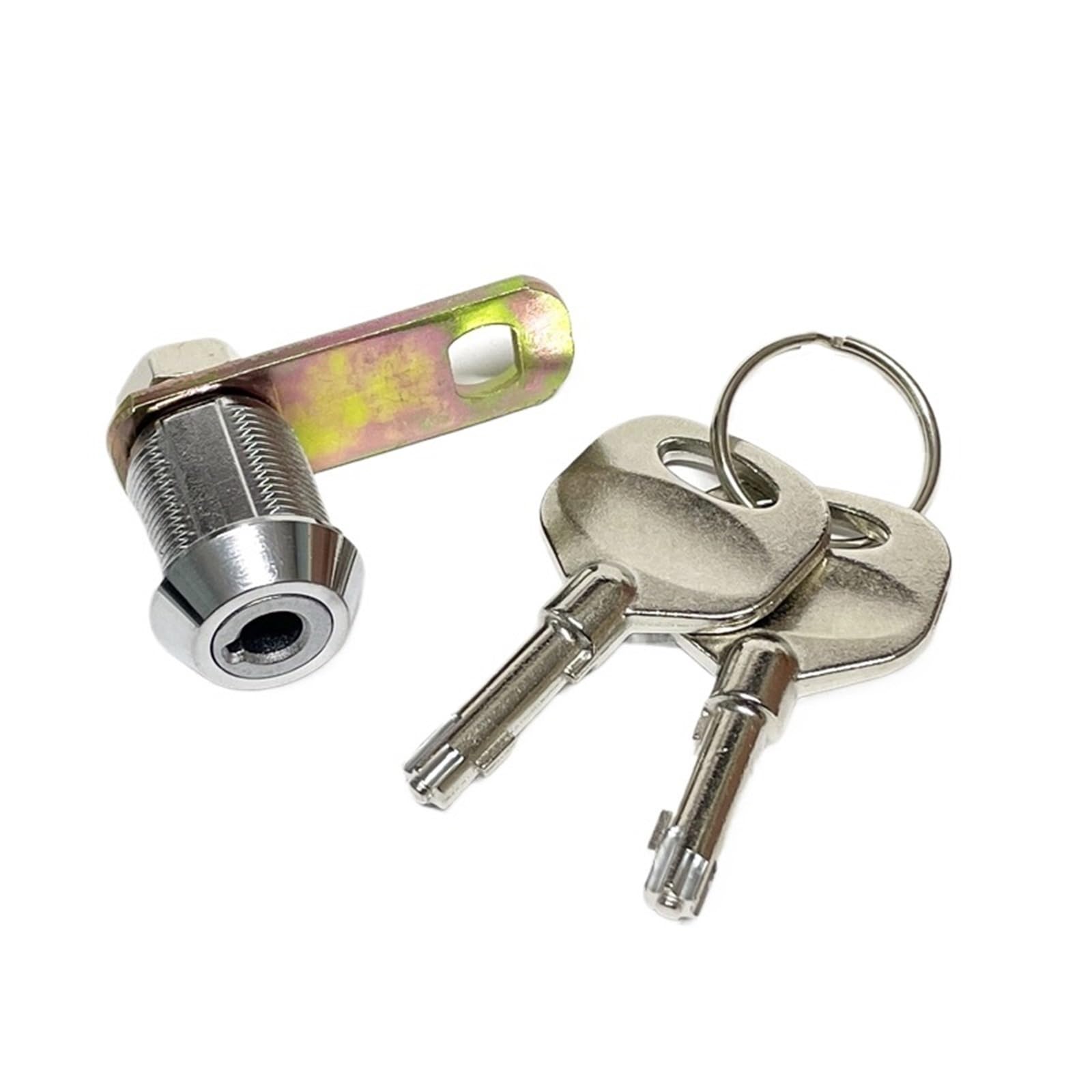 Cabinet Cam Lock for ATM Cash Box Equipment with Brass Key High Security Hardware 1Pcs(20mm-kd-sh01)