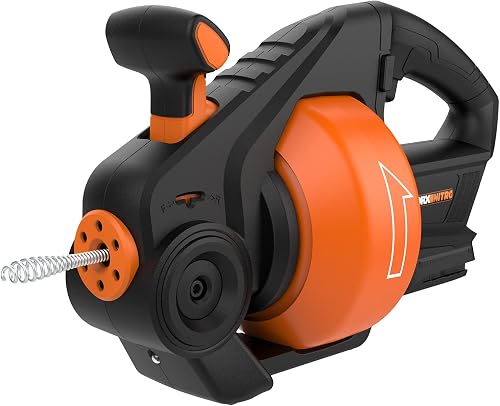 Nitro WX891L.9 20V Power Share 25 ft. Cordless Drain Auger (Tool Only)