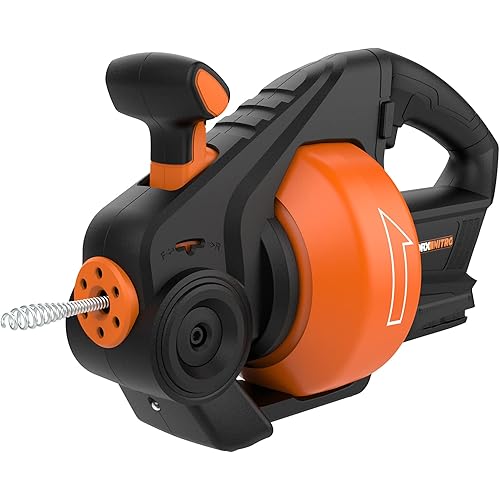 Worx Nitro WX891L.9 20V Power Share 25 ft. Cordless Drain Auger (Tool Only)