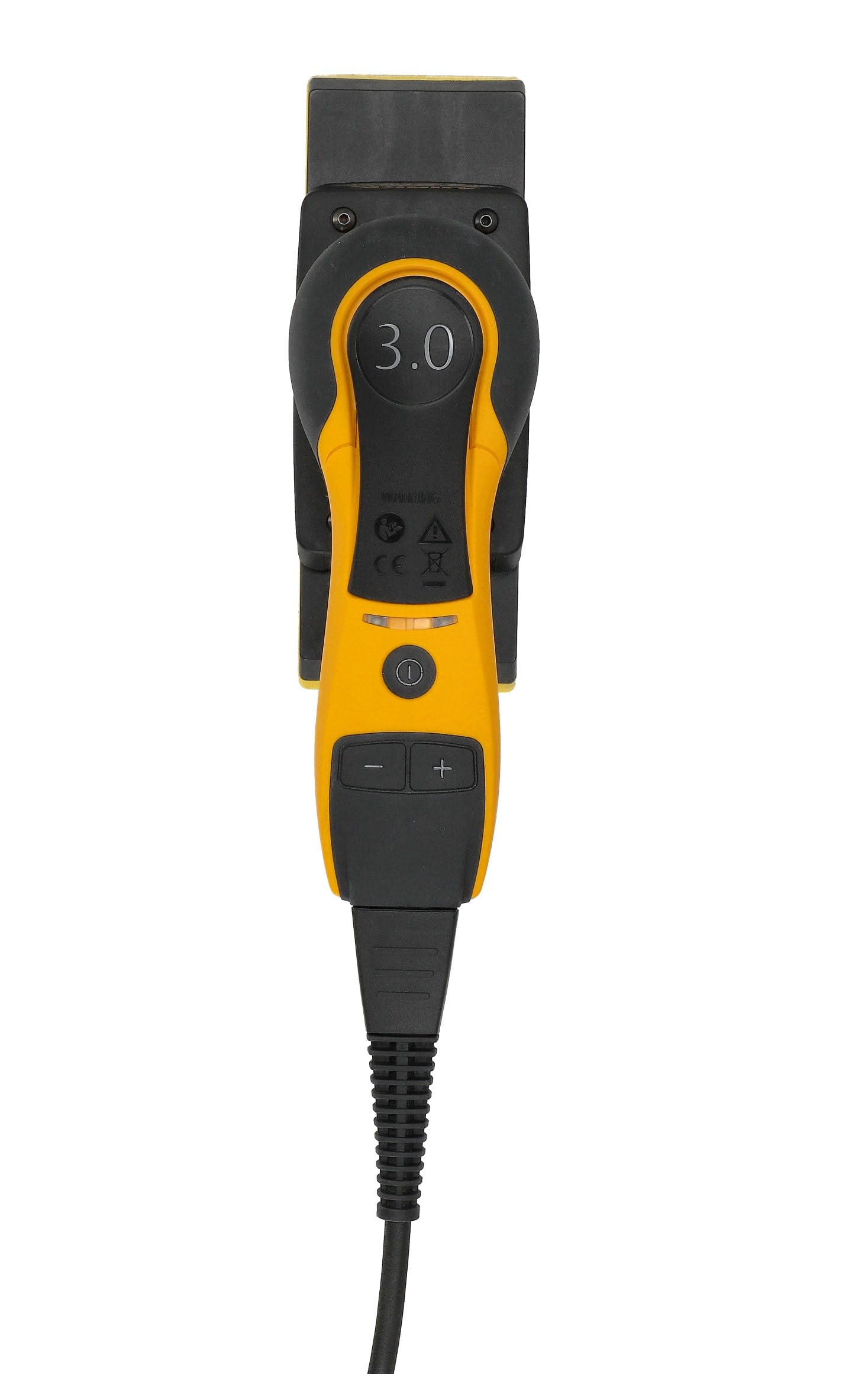 Mirka DEOS Direct - Herramienta de lijadora orbital eléctrica 383XCV / 2.75 x 8 pulgadas/órbita de 3 mm/lijado sin polvo / MID3830201US