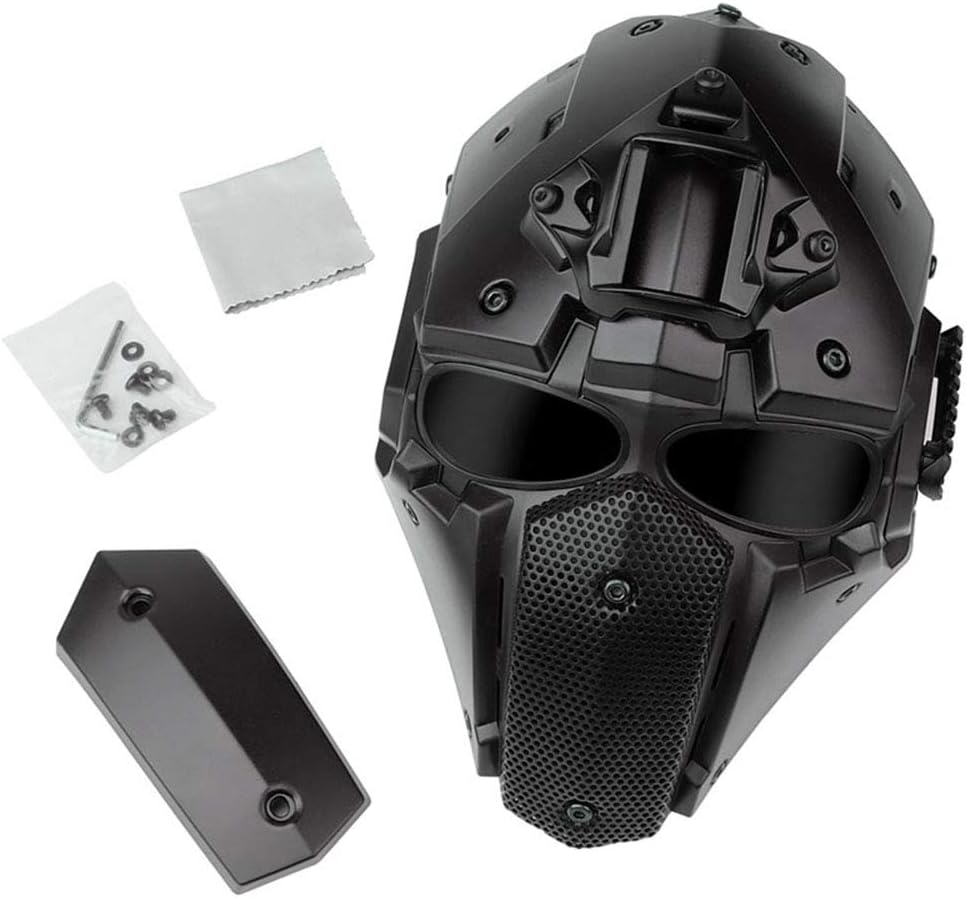 Outdoor Airsoft Shooting Head Face Protection Gear Tactical Airsoft Helmet Fast Full Face Mask