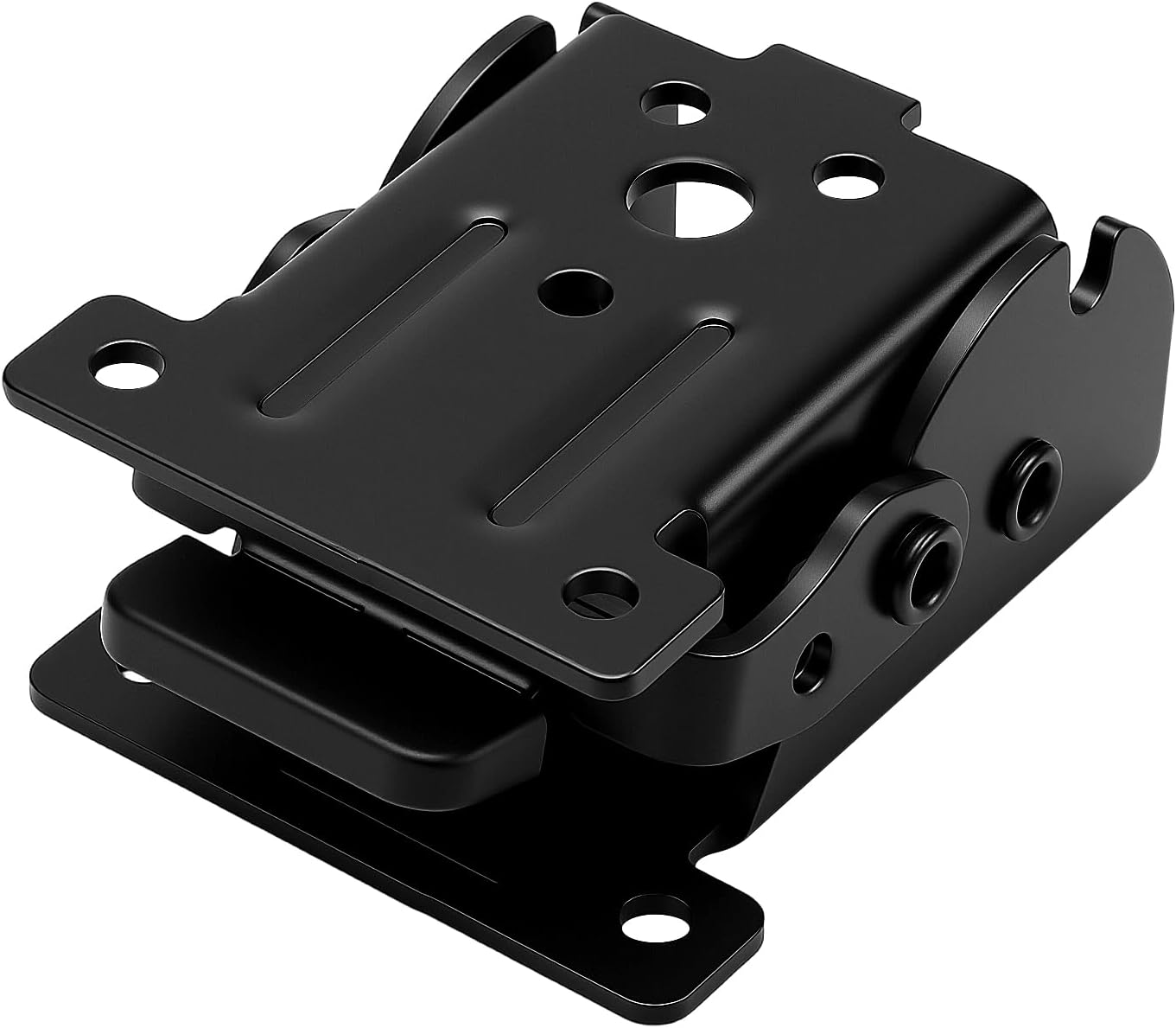 16 PCS Foldable Support Bracket, 90 Degree Locking Hinges Extension Support Foldable Bracket with Screws, Self Locking Hinge for Wall Shelf, Table, Folding Workbench