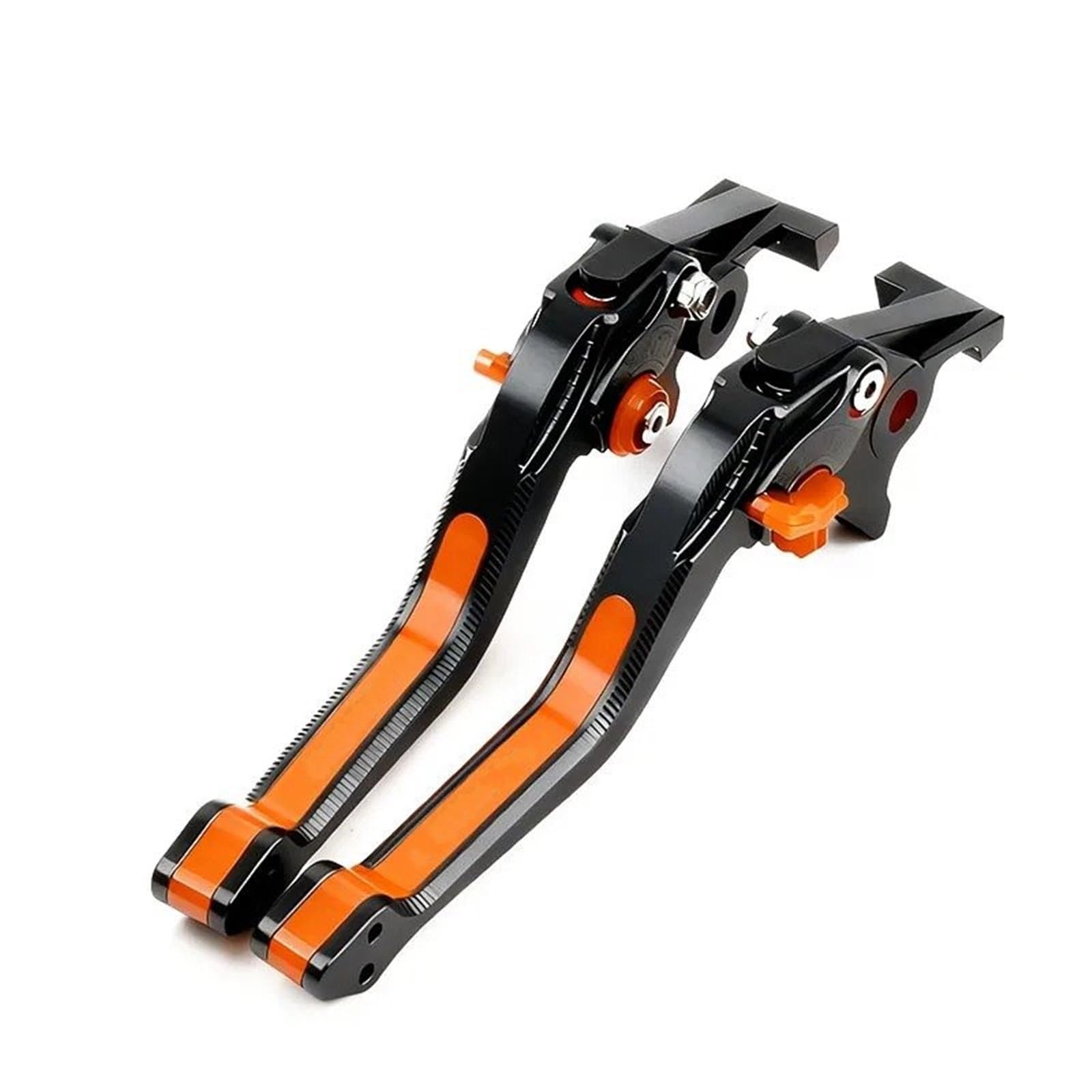 UBlnodk Motorbike Brake Clutch levers for ZEEHO AE8 S+ AE2/AE4/AE6/AE4i 5D Brake Clutch Lever Aluminum CNC Adjustable Motorbike Leves(Black Orange)