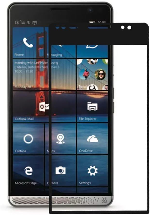 HP Elite X3 Screen Protector, AVIDET Premium Tempered Glass Screen Protector for HP Elite X3 (9H Hardness 0.3mm)
