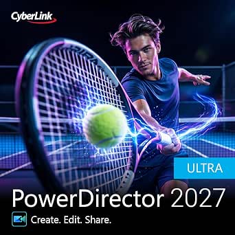 CyberLink PowerDirector 2027 Ultra Video Editing Software for Windows