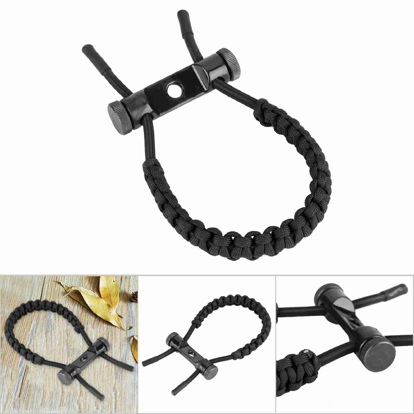 Zer One Cinturino da Polso di tiro con L'Arco, 1 Pezzo di tiro con L'Arco Regolabile in Pelle Resistente