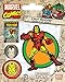 Pyramid International Marvel Comics - Pegatinas de Vinilo con diseño de Iron Man, 10 x 12,5 x 1,3 cm