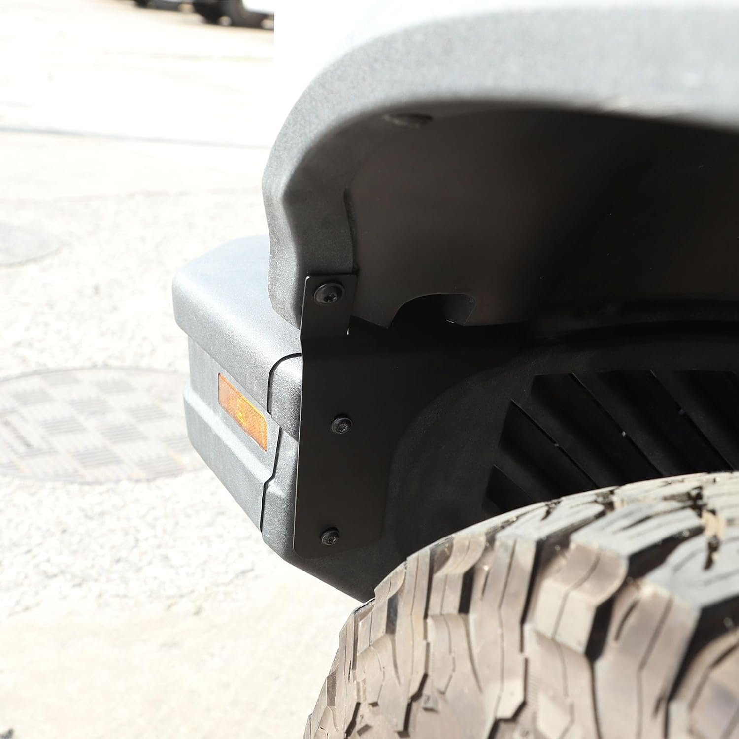 2PCS Mud Flaps Splash Guards Mudguards Mudflaps Compatible with INEOS Grenadier 2020-2024, Mud Guards Splash, No Drilling Mudguards Fenders Replacement (Front Wheel)