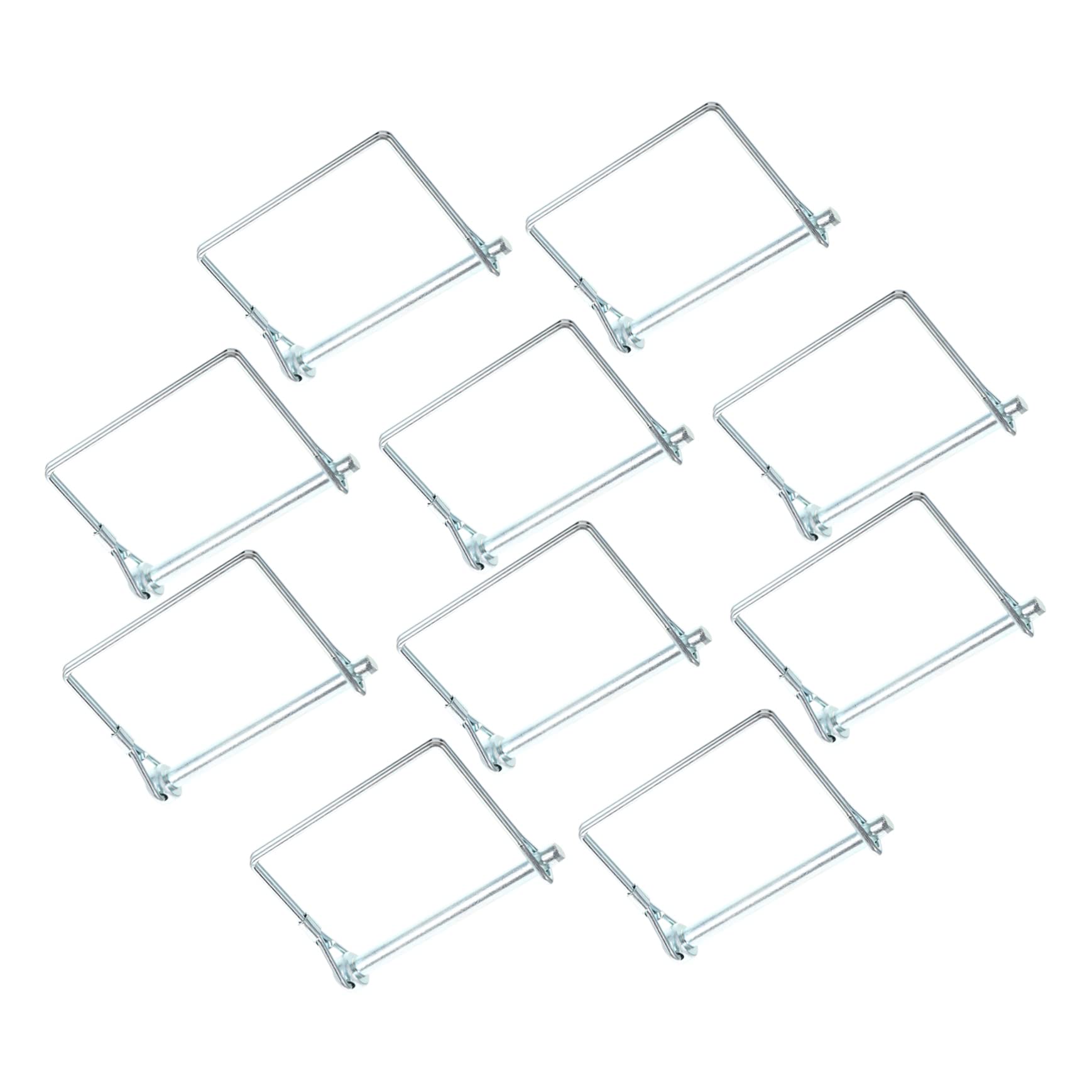 10 Pcs Lock Pin Hitch Pin Locking Pin Trailer Coupler Pin Square Pin Safety Coupler Pin
