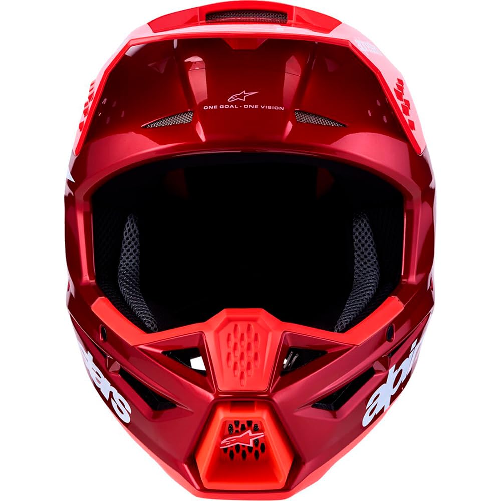 Alpinestars S-M3 Radium Kask motocrossowy, czerwony/biały, XL (61/62)