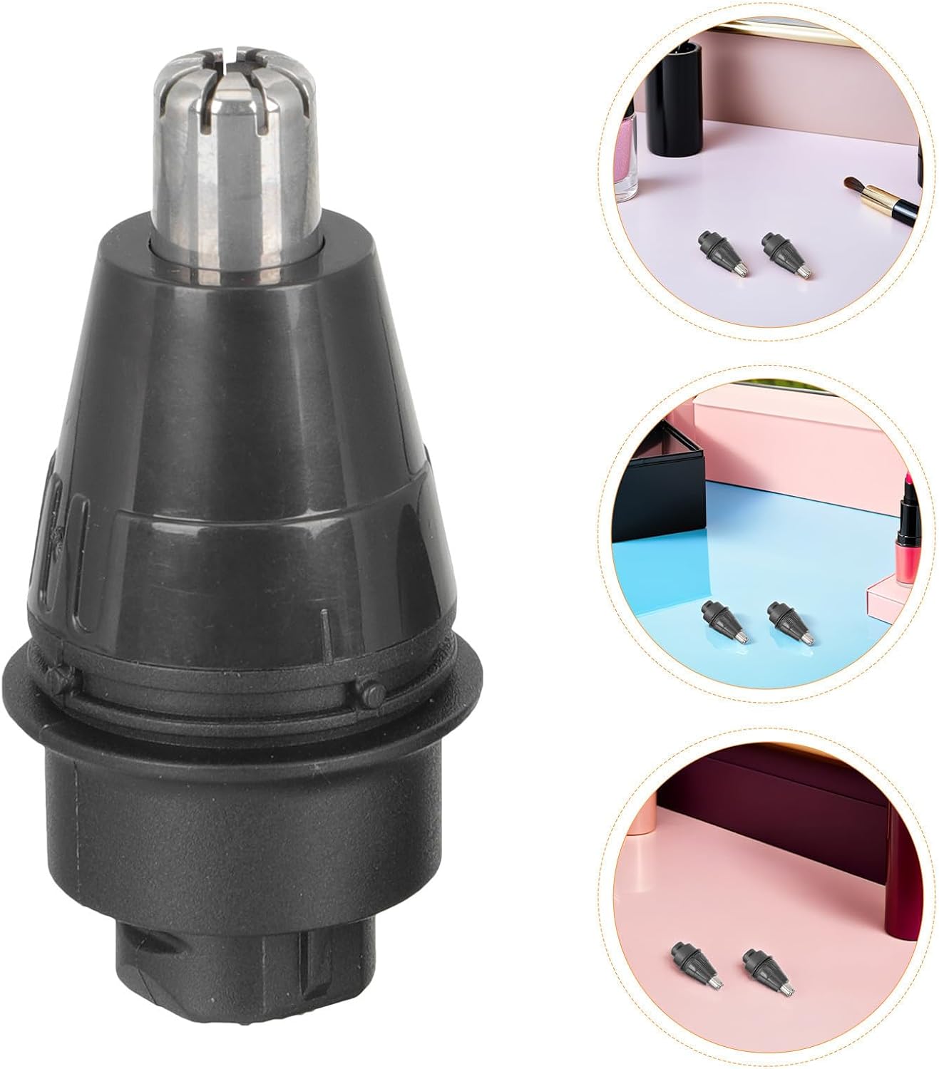 4pcs Nose Trimmer Attachment Replacement Blades for Men Grooming