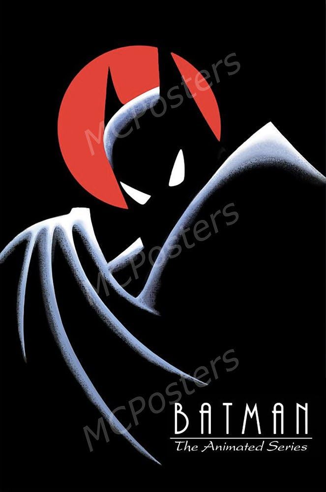 PremiumPrints - Batman The Animated Series TV Show Glossy Finish Made in USA Movie Poster - MCP140 (24" x 36" (61cm x 91.5cm))