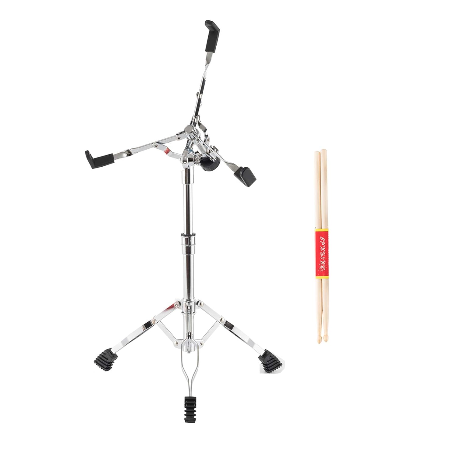 Snare Drum Stand,Adjust Height Drum Pad Stand,Double Braced Tripod