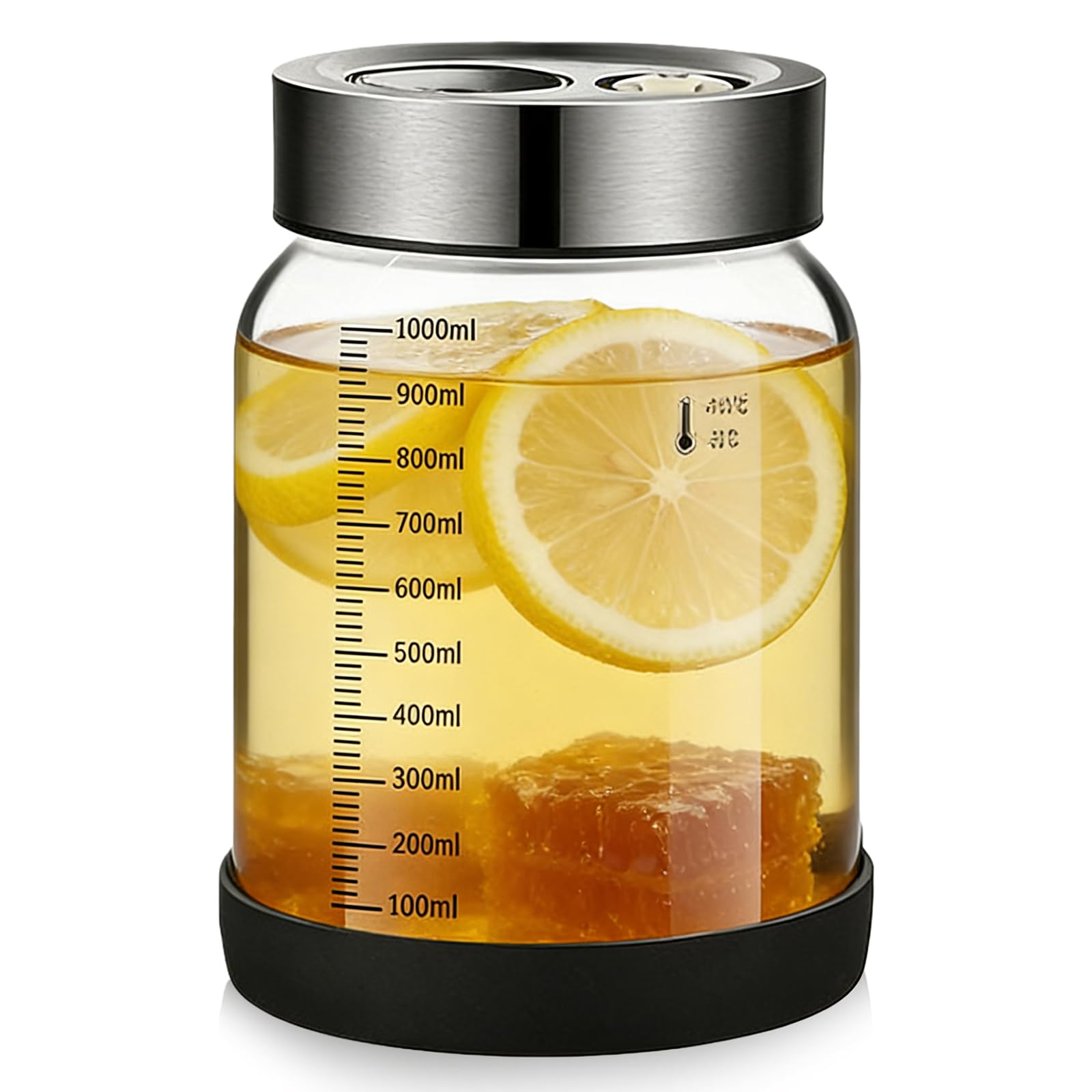 bocal de fermentation avec couvercle