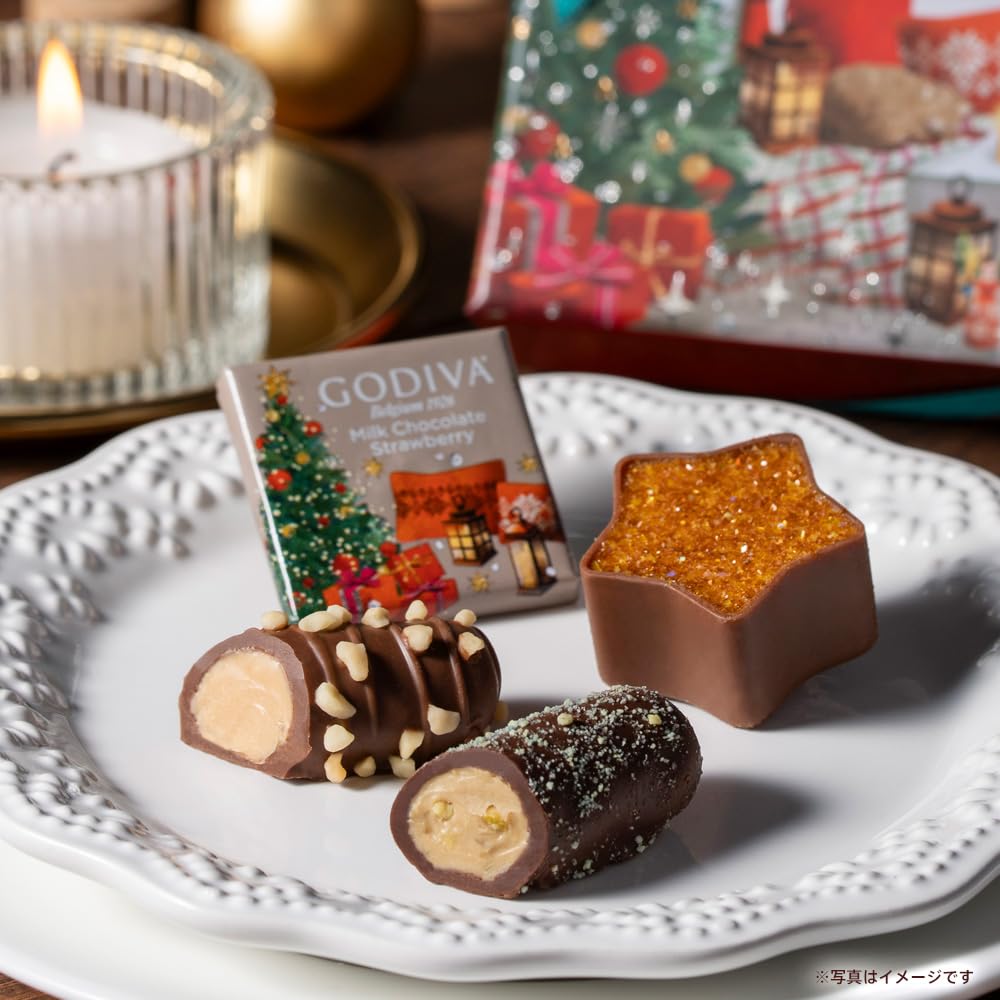 Amazon.co.jp: クリスマス ゴディバ（GODIVA）ブッシュ ド ノエル