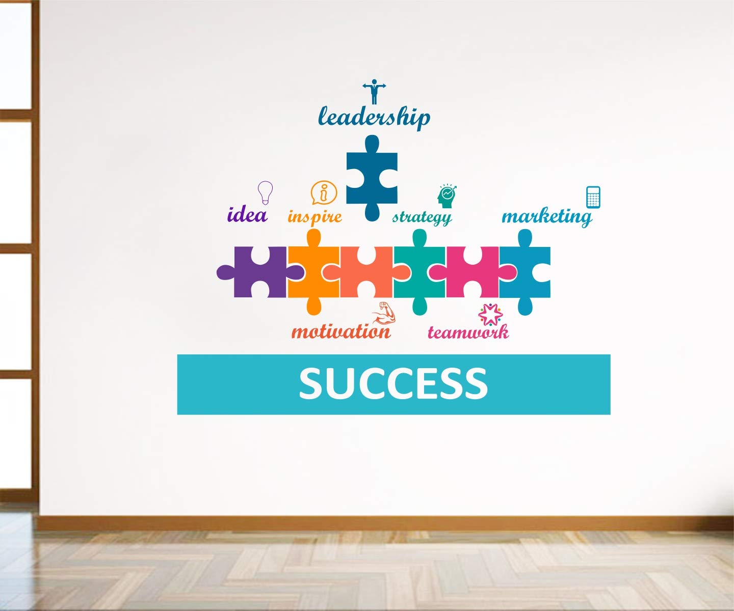 Decal O Decal  Success Quotes  Wall Stickers (Pack of 3) (B0CTHBVCFC) Amazon Price History, Amazon Price Tracker