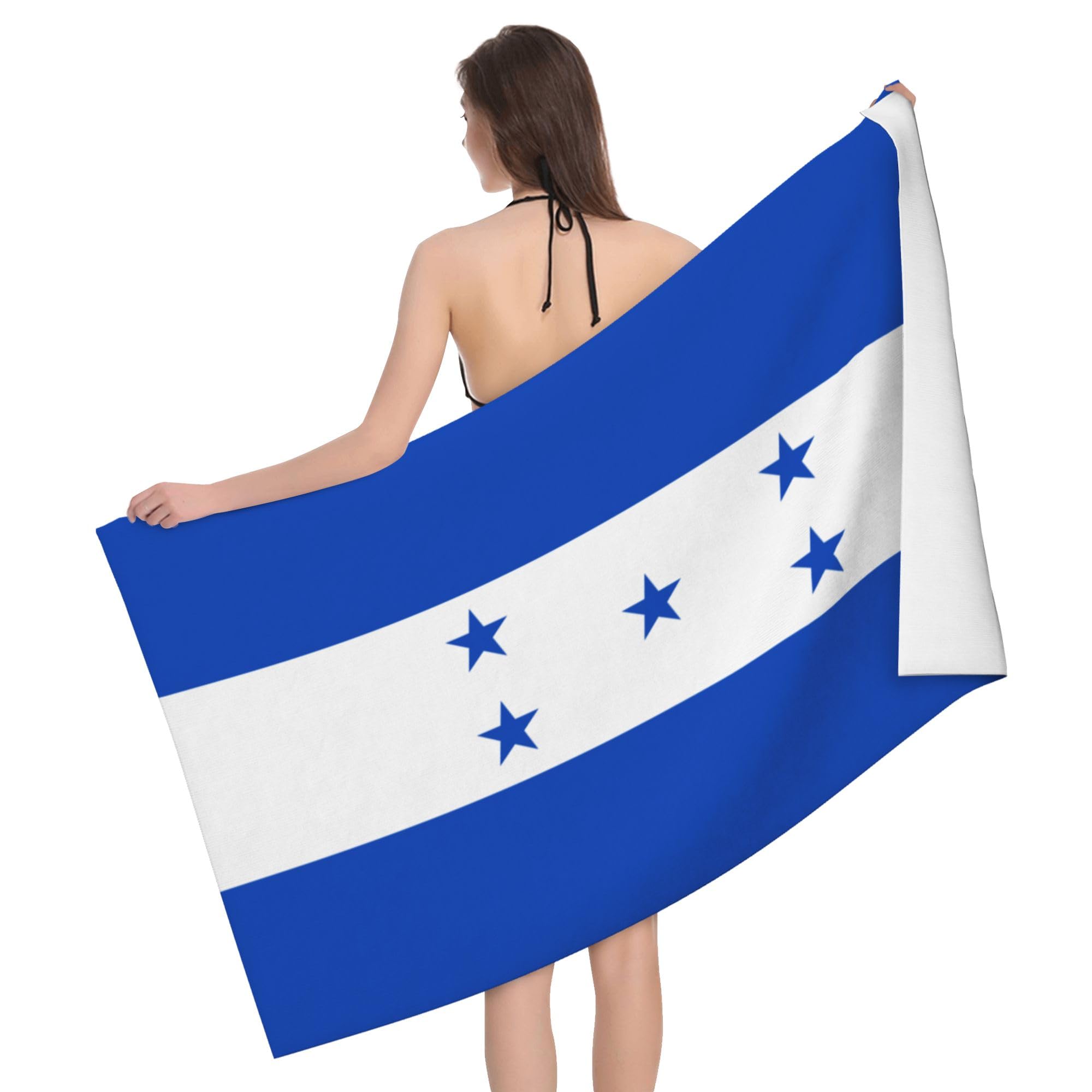 Toalla de microfibra de Honduras de 80x130 cm: absorción rápida y máxima suavidad para baño