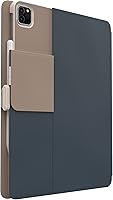 Vista 4 de Speck Funda para iPad Pro 6ª generación de 12.9 pulgadas, protección contra caídas y cámara, soporte delgado de múltiples rangos, soporte para lápiz