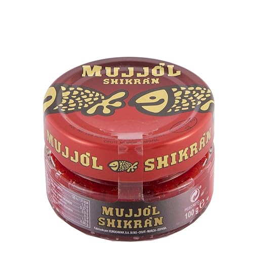 Miniatura 6 de Eurocaviar - Shikran - Paquete de muestreo: 4 perlas de caviar negras de huevas de salmonete de 0.88 onzas + perlas de caviar rojo de huevas de