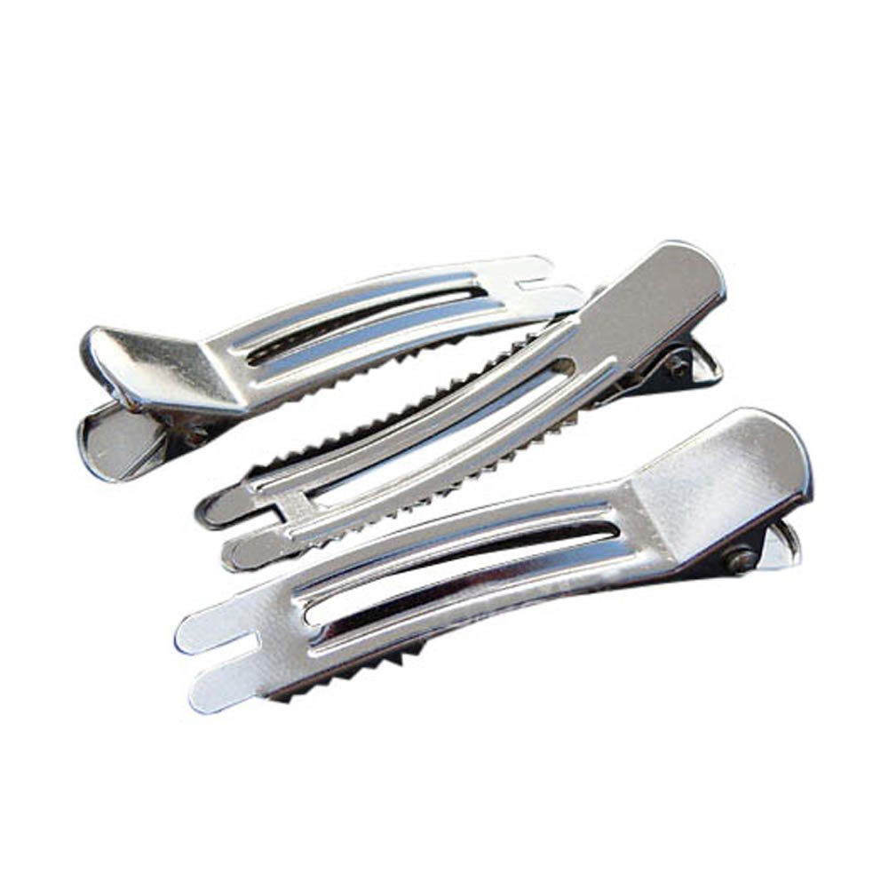 100pcs48mm(1 7/8 Inch) Double Prong Alligator Clips with