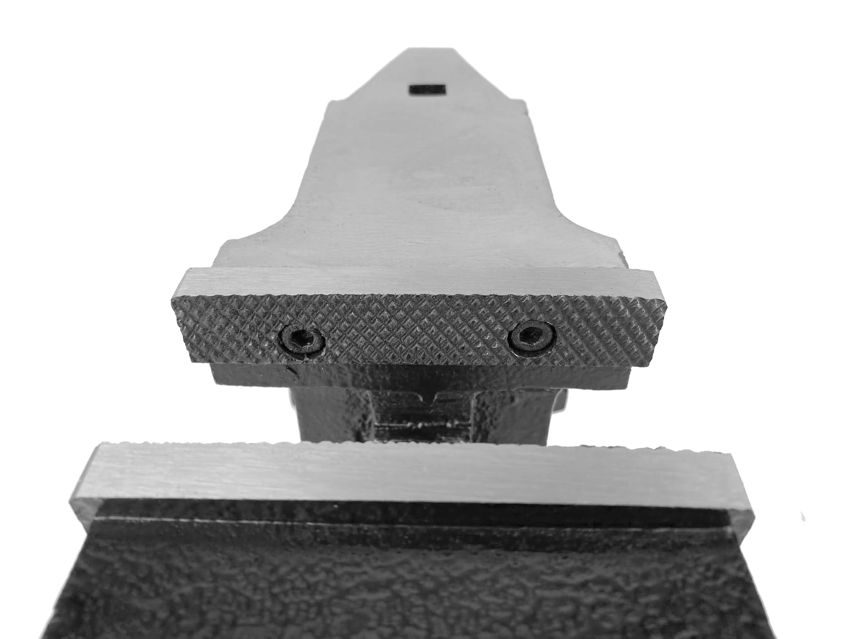 WELDINGER Schraubboss Kombination aus Ganzstahl-Schraubstock und Amboss 100 mm Backenbreite Rohrspannbacken