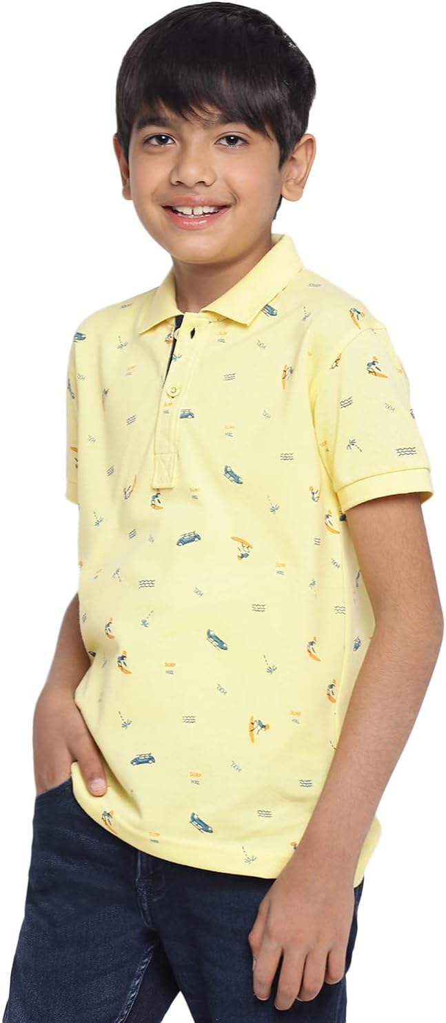 Li'l Tomatoes Boy's Regular Fit T-Shirt