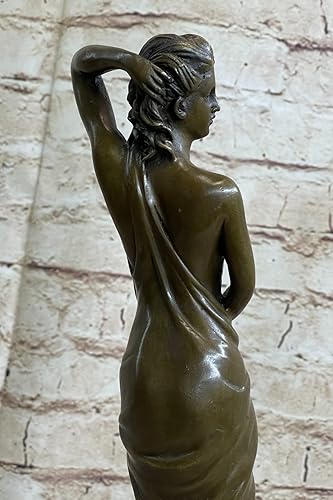 Miniatura 7 de EUROPEAN BRONZE Bronce Mujer Desnuda Chica Modelo Escultura Erótica Closeout Arte Estatua Figura de Mármol Regalo Decorativo Hecho a Mano
