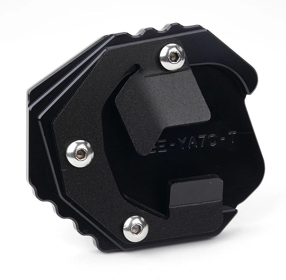 motorcycle Foot Plate Pad For Y&AMAHA TENERE 700 2022 2023 Tenere700 XTZ 700 T700 2019 2020 2021 Motorcycle Side Stand Enlarge Plate Kickstand Extension