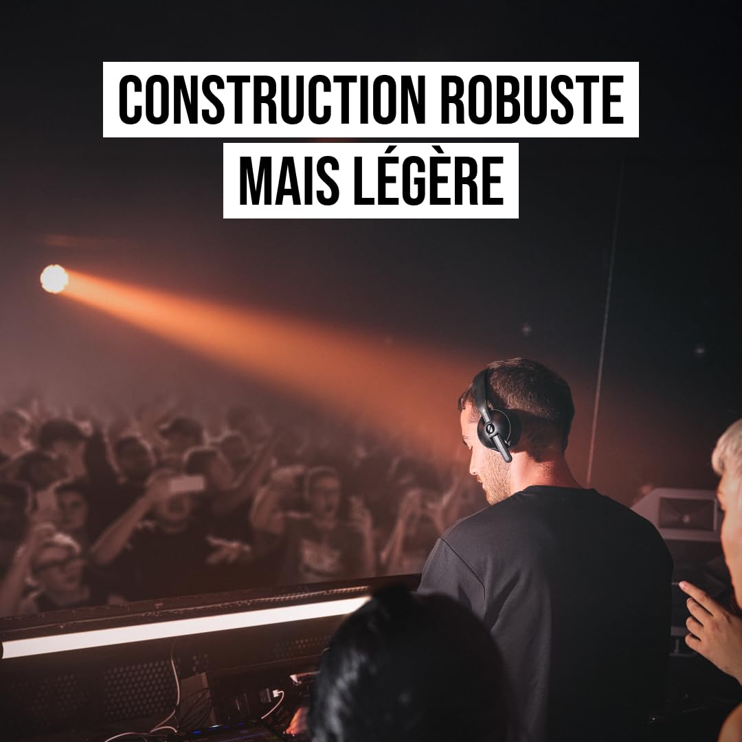 RØDE NTH-50 Casque DJ Professionnel Filaire Supra-auriculaire, Conception fermée avec Haut-parleurs de Haute précision pour Musiciens, cinéastes et créateurs (Noir)