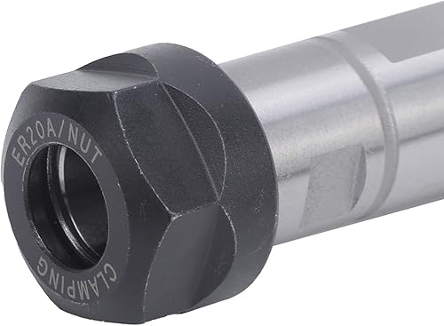 Miniatura 8 de ER20 Collet Chuck Extension Rod, SL25-ER20-80L Torno Extensión de varilla de extensión de vástago recto Soporte de herramienta